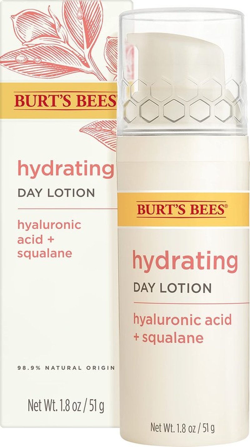 Burt's Bees Truly Glowing Day Lotion for Dry Skin, 1.8 Fluid Ounces