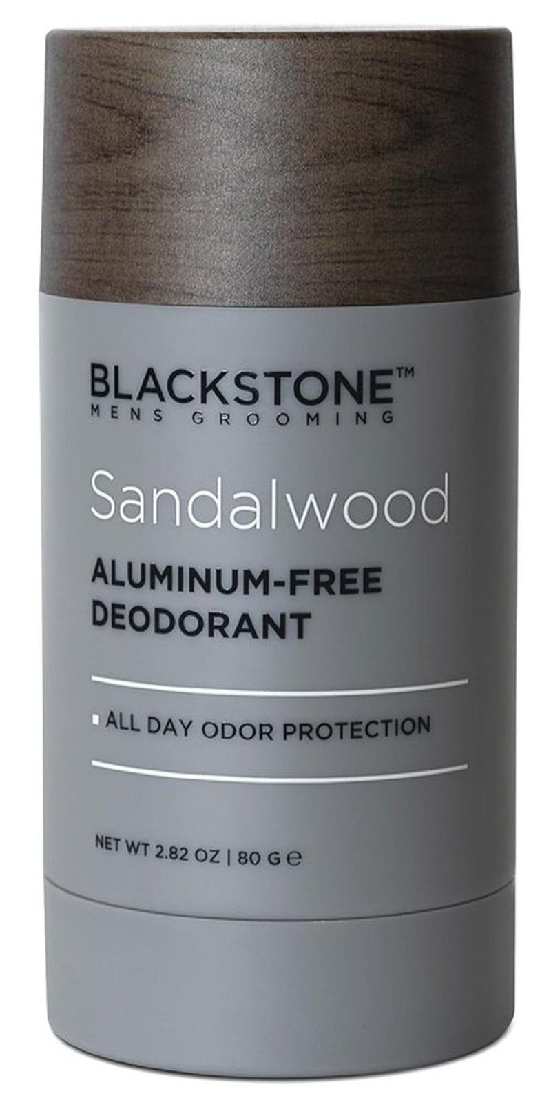 Blackstone Men's Grooming Deodorant - Aluminum-Free, All-Day Odor Protection | Sandalwood (2.82 oz)