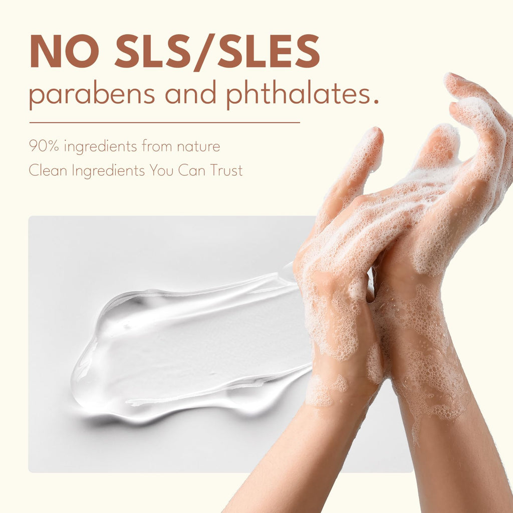 ROMIIE ZOI Liquid Hand Soap Refill Gift Set, Sweet Vanille, 3 Pack (26 Fl Oz Each), Plant-Based, Biodegradable & Gentle Formula for Daily Use in Kitchen, Bathroom
