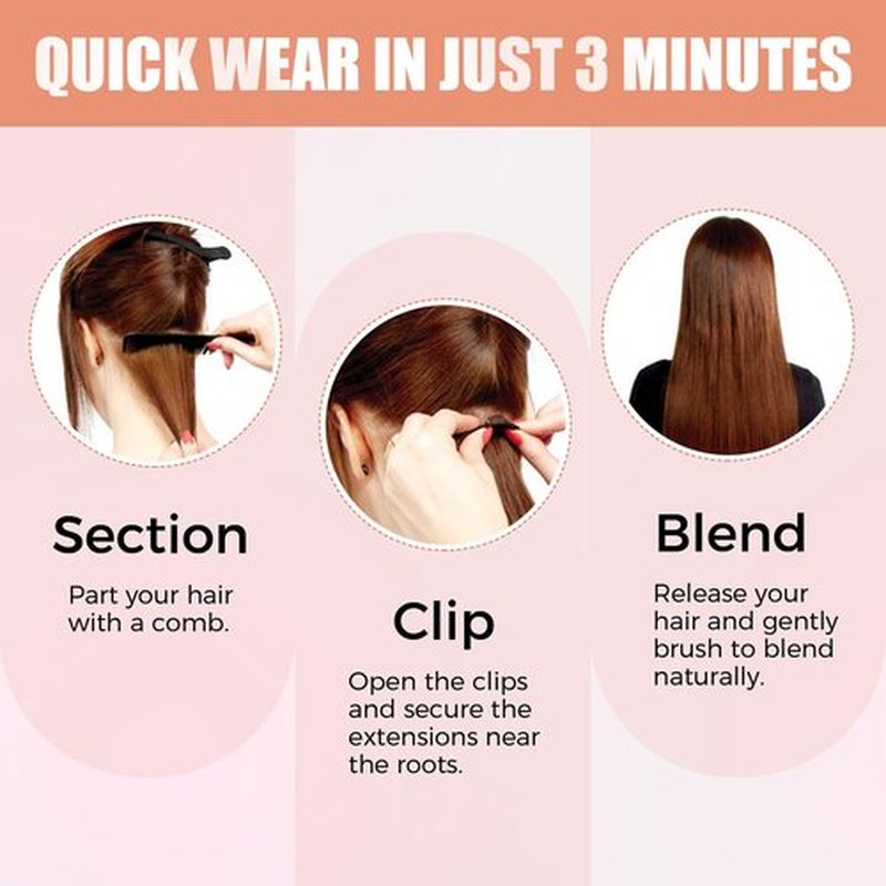 MEI YUAN LIN Human Hair Clip in Extensions 5Pcs Individual Hair Extensions Real Human Hair Clip ins Soft Straight for Women 16 Inch #16/22 Light Blonde Highlighted Golden Blonde