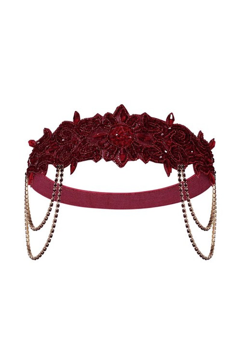 BABEYOND 1920s Flapper Headpiece Roaring 20s Headband Great Gatsby Headband for Women Vintage Hair Accessory