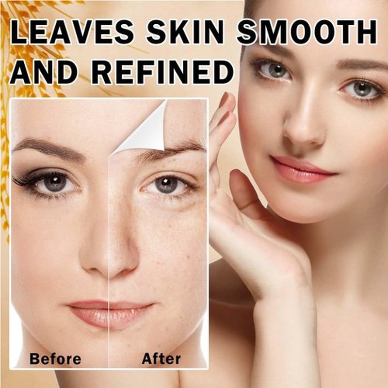 IONSGAKO Crema De Arroz para La Piel De Cara Y Cerrar Los Poros Quitar Manchas White Rice Serum for Face Essence Deep Moisturizing Nourishing Suero Crema Para Las Manchas En De La Cara(2PCS)