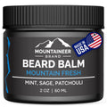 Mountaineer Brand Natural Beard Balm with Mountain Fresh Scent | Scents Inspired by Nature | Beard Butter for Men | Leave in Condidtioner | Hydrates, Softens and Tames | Made in West Virginia | 2oz