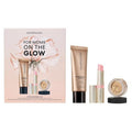 bareMinerals Clean Beauty Gift Set - 3 Full-Sized Essentials: Tinted Moisturizer SPF 30, Under-Eye Brightener & Lip Gloss-Balm