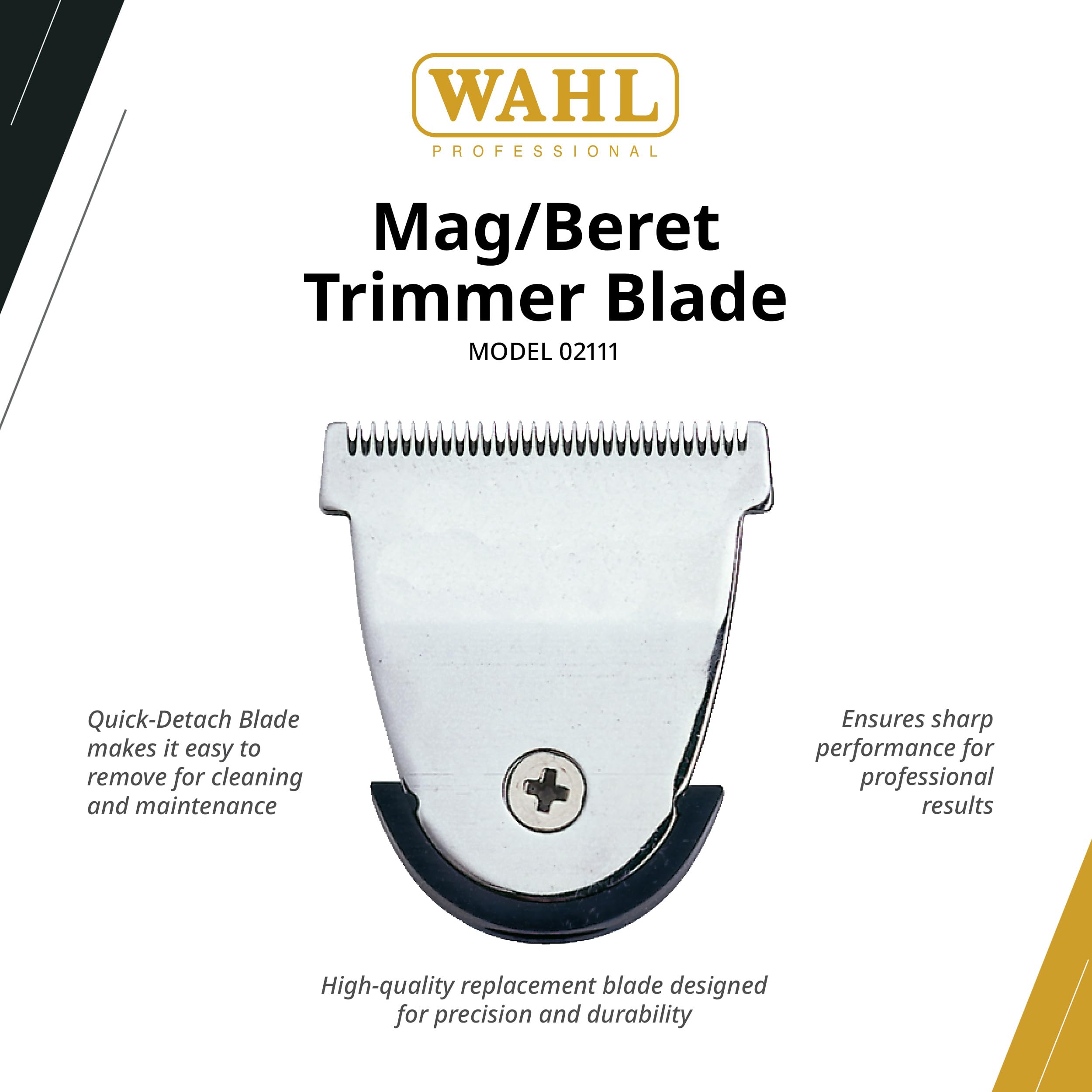 Wahl Professional MAG/Sterling 4 Quick-Detach Trimmer Blade, Model 2111