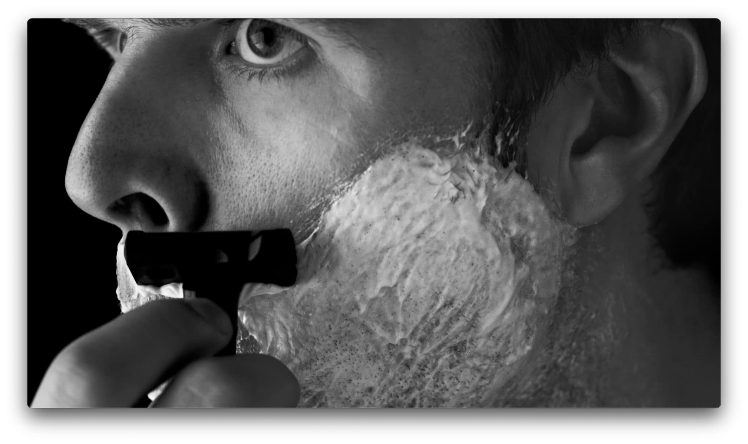 OneBlade Black Tie Shaving Cream for Men 150ml - Sulfate, Paraben, & Alcohol Free (Barbershop)