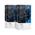 IGK Permanent Hair Dye Color Kit - 1B Moon Dance Darkest Blue Black | 100% Gray Coverage, Strength & Shine
