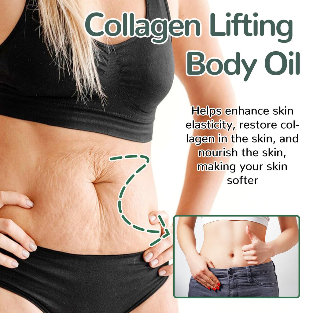 Vitacamy Collagen Lifting Body Oil，Collagen Oil for Skin Tightening