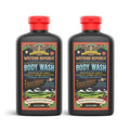 Aviator Men's Body Wash - Eucalyptus & Fresh Citrus Scent | Hydrating Anti-Aging Formula with Aloe & Niacinamide (2 Pack) | Made in USA
