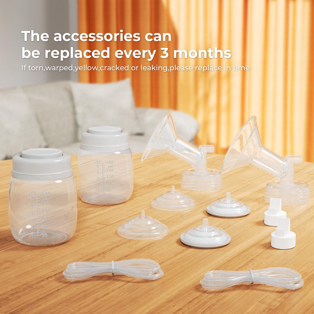 Hranio Breast Pump Parts Compatible with 21mm Spectra Flange 21mm Spectra Replacement Pump Parts s1 s2 (Flange 21mm 2 Pcs)