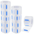 SenseYo 10 Rolls Barber Neck Paper Strips Band Disposable Haircutting Stretchy Barber Neck Tissue Wrap for Salon Haircut Spa Massage