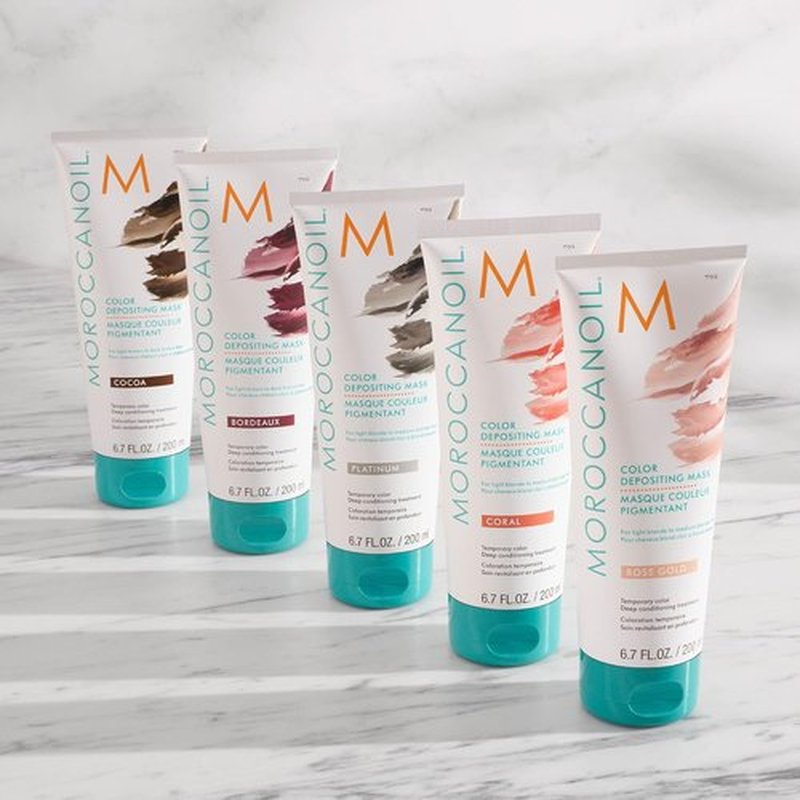 Moroccanoil Color Depositing Mask - Nourishing Hair Treatment | 6.7 Fl. Oz for Vibrant Color