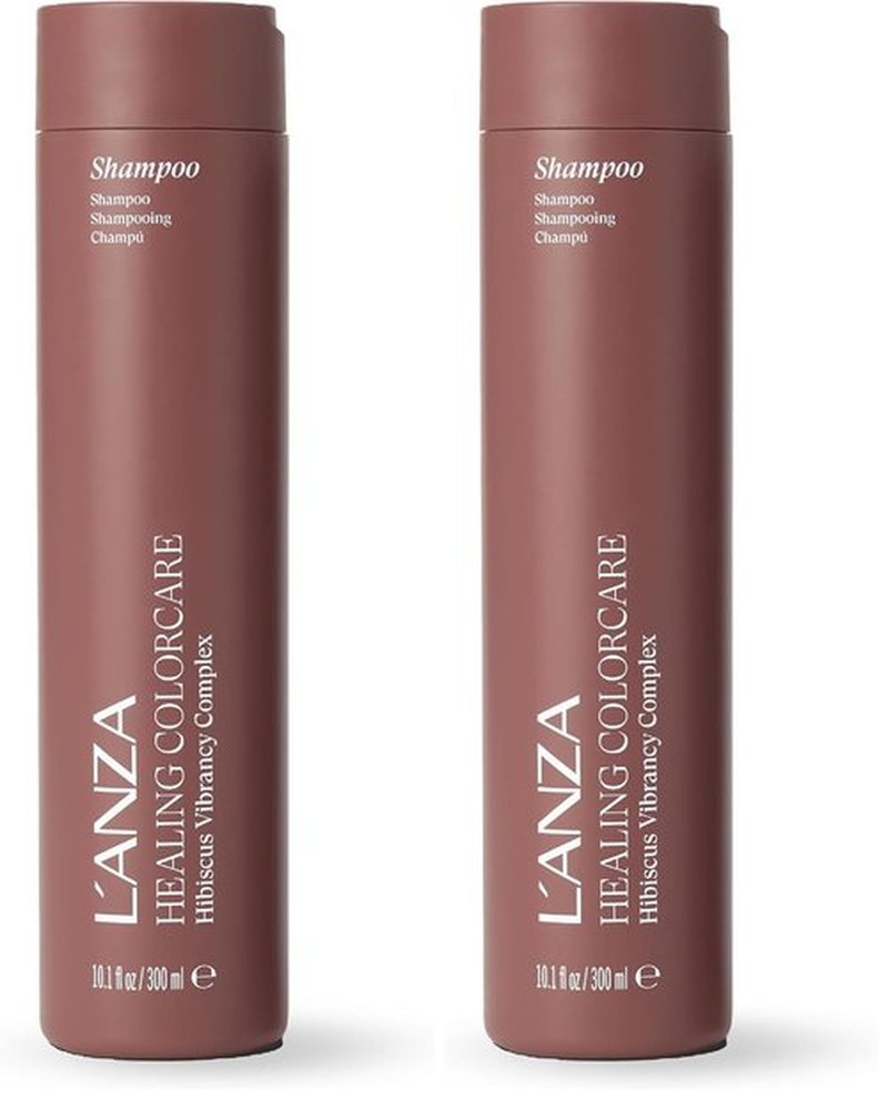 L'ANZA Healing Colorcare Shampoo - Color-Safe Repair for Dry, Damaged Hair | Sulfate-Free, 10.1 Fl Oz (Pack of 2)