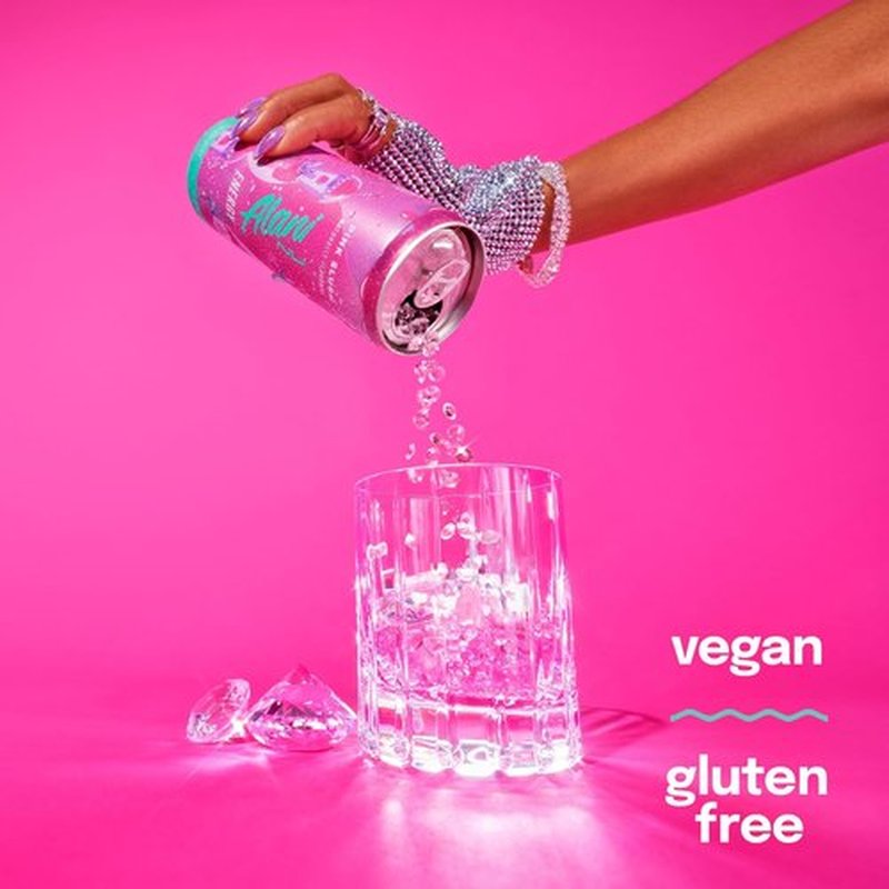 Alani Nu Pink Slush Energy Drinks - Sugar Free, Low Calorie, 200mg Caffeine | 12 Pack of 12 Fl Oz Cans
