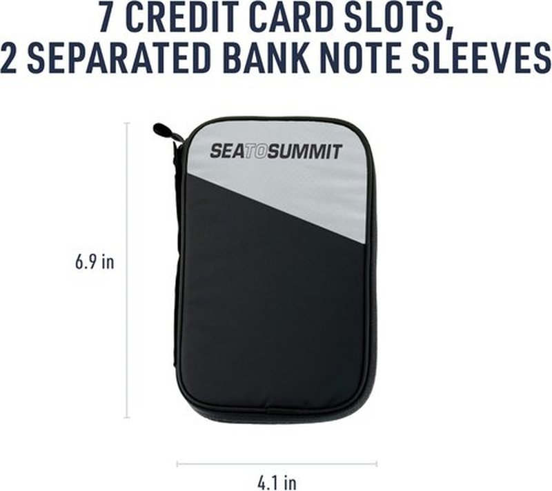 Sea to Summit RFID Travel Wallet - Lightweight & Compact Design for Secure Travel Essentials