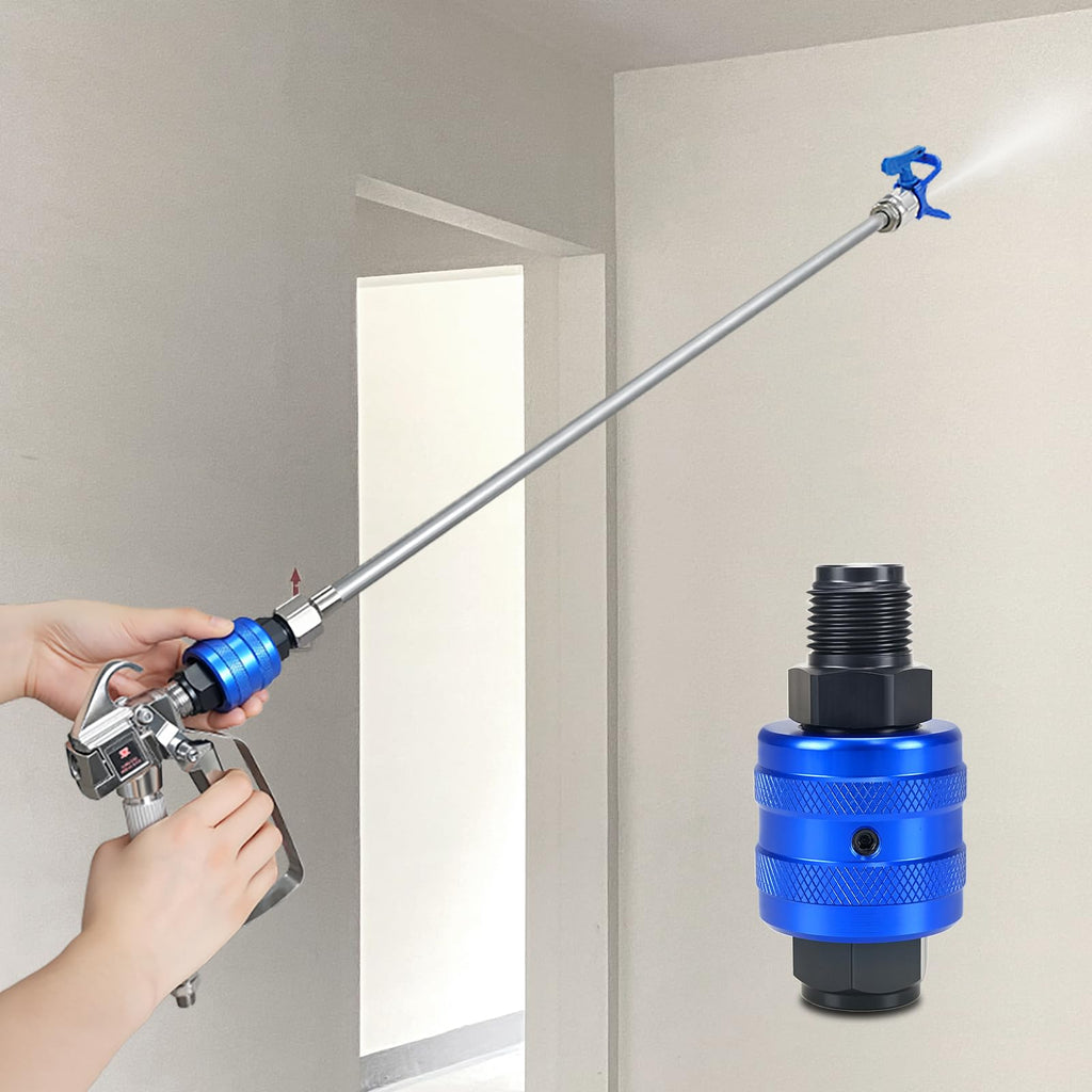 TUDUD Airless Paint Sprayer Swivel Joint 360 Degrees Rotate Spray Gun Joint Connector Accessories Paint Application Tool