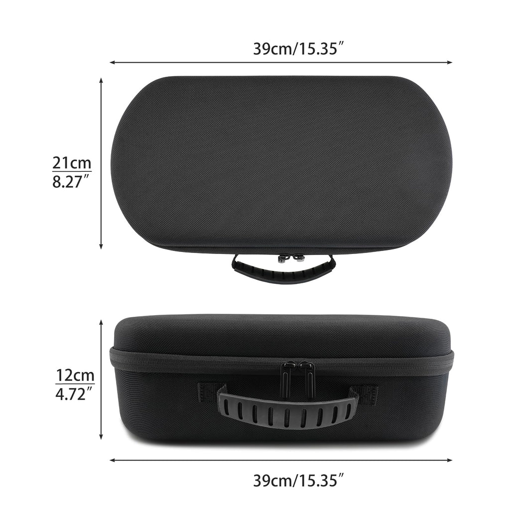 XINGFUDAO Carrying Case Compatible with Dyson Supersonic Nural and Supersonic R, Hard Travel Case for Hair Dryer, Black