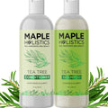 Regine Switzerland Tea Tree Shampoo & Conditioner Set - Sulfate-Free Oily Hair Care with Australian Tea Tree Oil - 8 Fl Oz