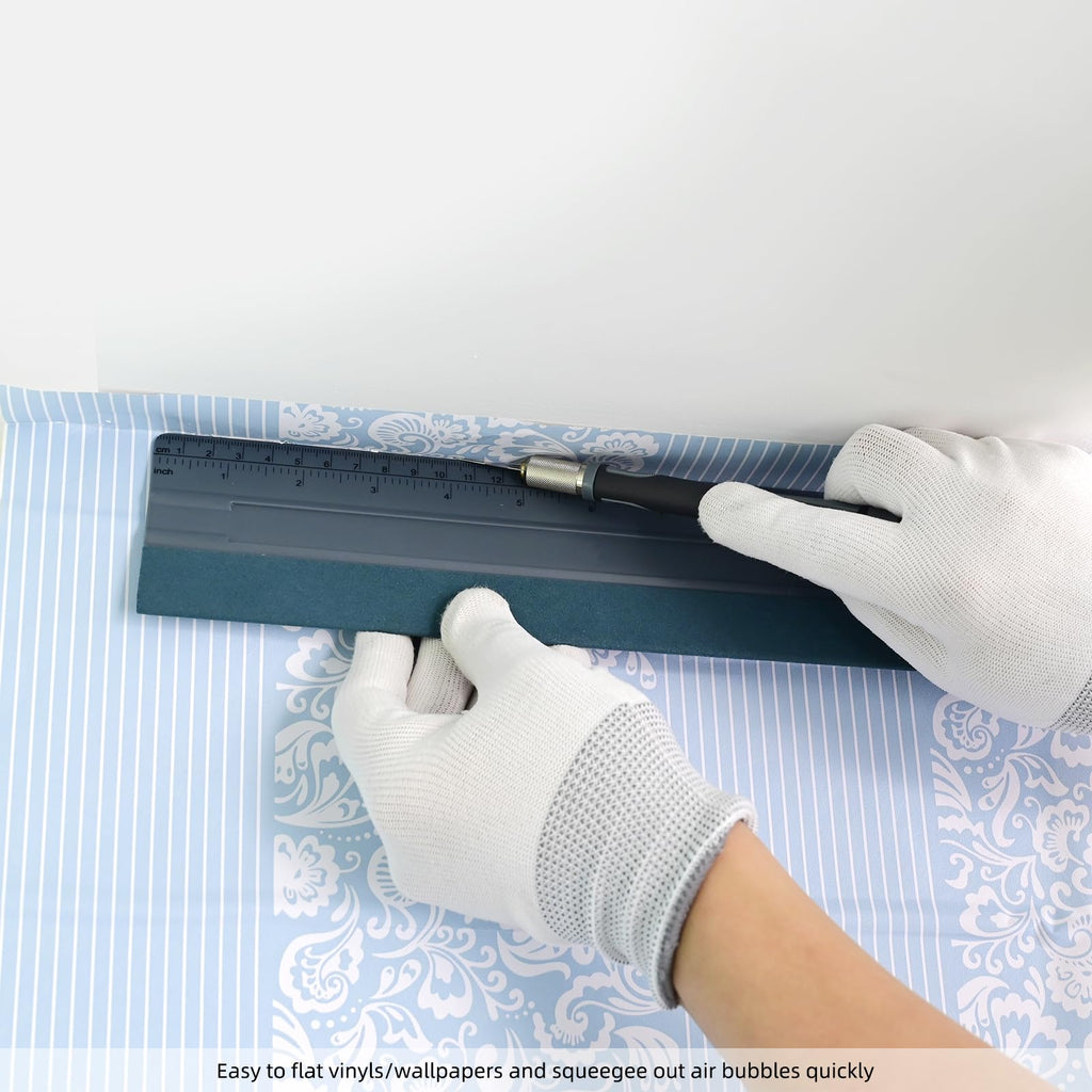 EHDIS Wallpaper Smoothing Tool,Peel and Stick Contact Paper Tool Kit Wallpaper Smoothing Squeegee Wallpaper Paste,Razor Scraper Tool for Wallpaper Peeling, Vinyl Backsplash Window Film Installing