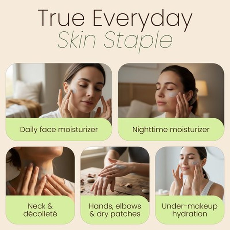 Aspen Kay Naturals Handmade 100% Grass Fed Beef Tallow Balm for Skin Care, With Organic Jojoba Oil + Chamomile (Blue Tansy) Organic Body Butter - 2 fl. oz. Made in USA