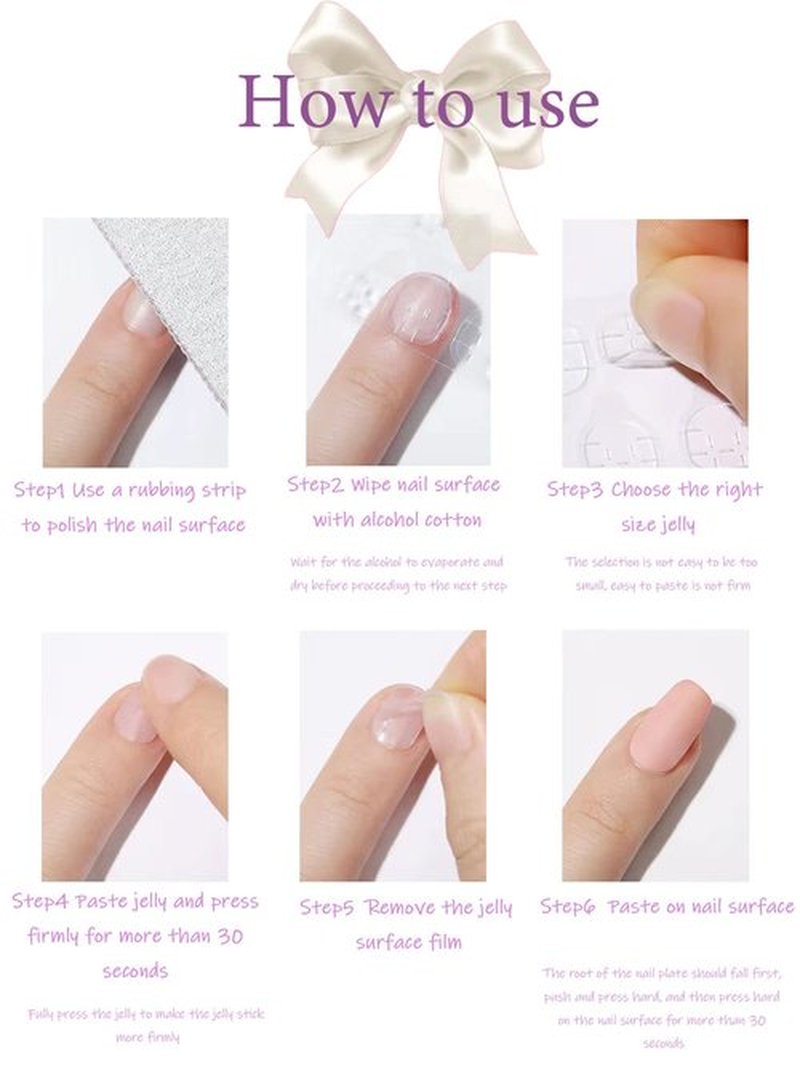 SWEKKE Halloween Press-on Nails Long Coffin French Tip Fake Nails Full Cover Big Spider&Spider Web Black False Nails with Designs 24 Pcs