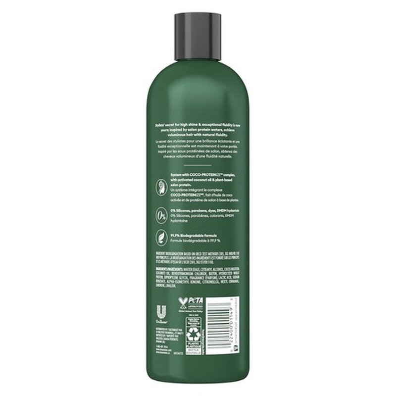 TRESemmé Pro Infusion Conditioner - Cruelty-Free Volume & Silky Hair with Coconut & Biotin | 16.5oz
