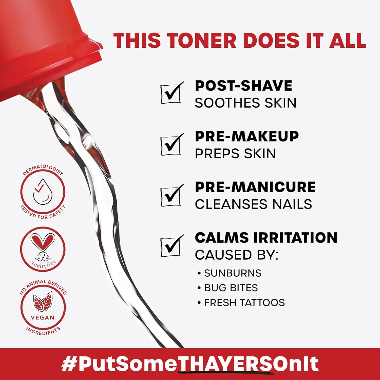 THAYERS Alcohol-Free, Hydrating Rose Petal Witch Hazel Facial Toner with Aloe Vera Formula, Vegan, Dermatologist Tested and Recommended, 12 Oz (Pack of 2)