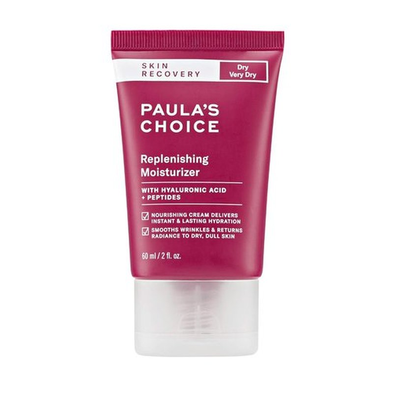 Paula's Choice SKIN RECOVERY Face Moisturizer - Daily Hydration with Hyaluronic Acid & Peptides | 2oz, Fragrance-Free for Dry Skin