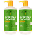 Alaffia Everyday Coconut Body Lotion - Hydrating Moisturizer for Normal to Dry Skin | 2 Pack - 32 Fl Oz Each