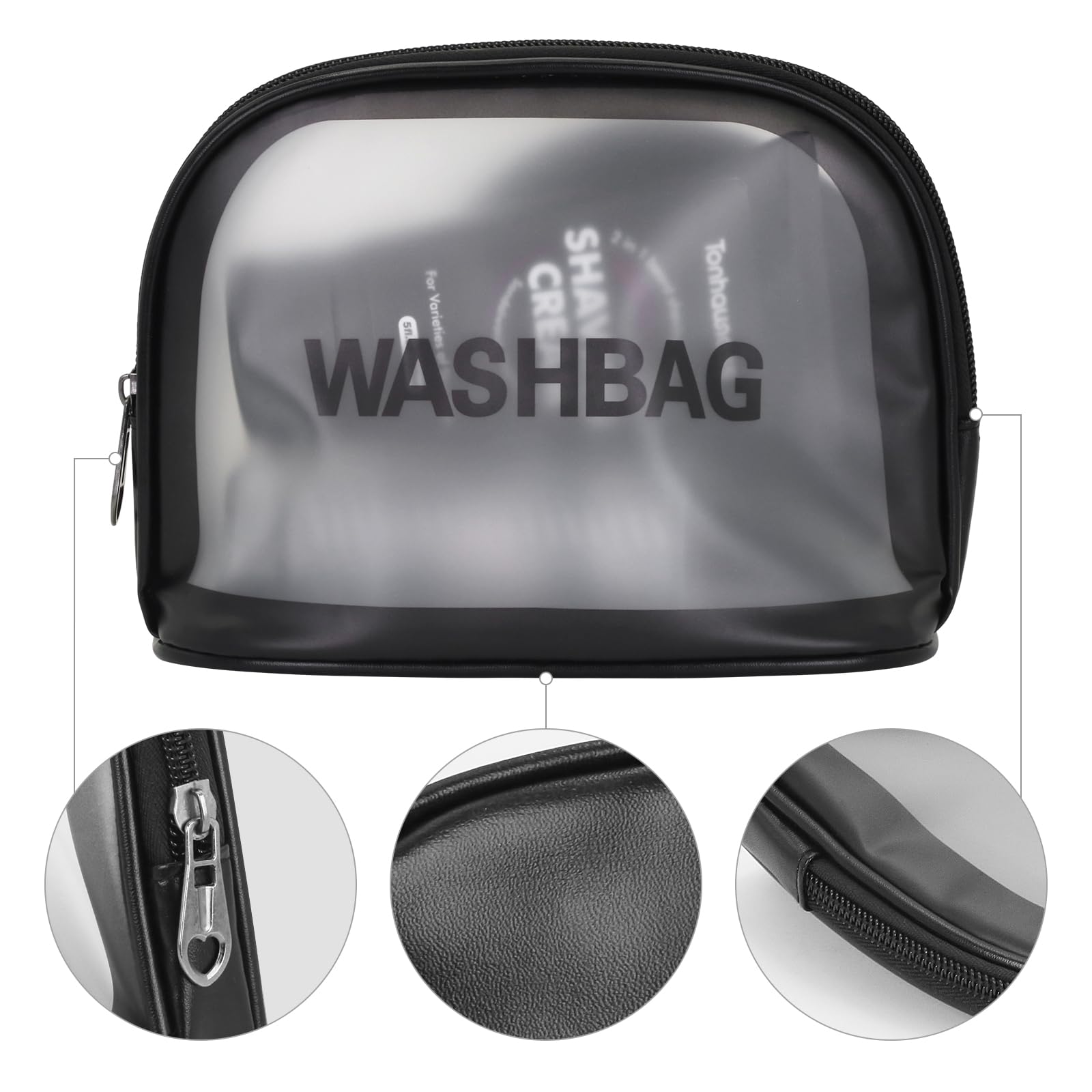 Travel Shaving Brushes Kit For Men, 5 In 1 Shaving Brush Set With Badger Hair Shave Brush, Shaving Brush Travel Case, Shaving Cream, Foldable Shaving Bowl and Washbag For Trip, Holiday