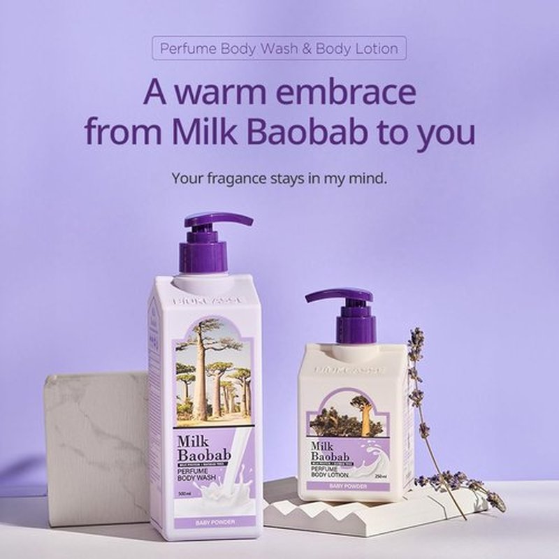 **Skiennix Milk Baobab Hydrating Body Wash - Nourishing Cleanser for Dehydrated Skin | 16.9 fl oz**
