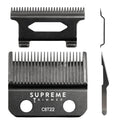Supreme Trimmer DLC Coated Steel Replacement Blade CBT22 | Taper Blade for Recharge Clipper & Most Hair Clippers