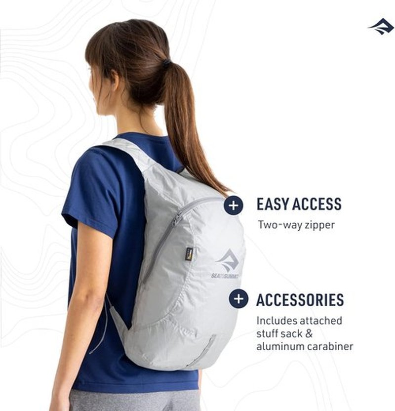 Sea to Summit Ultra-Sil Day Pack - Ultralight 20-Liter Backpack in Atoll Blue