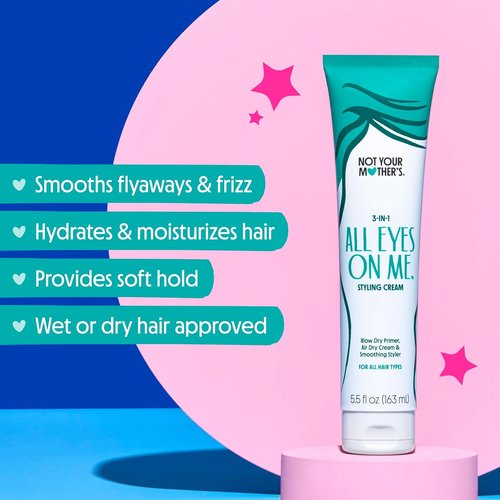 Not Your Mother's All Eyes On Me 3-in-1 Hair Styling Cream - UV Protection for All Hair Types