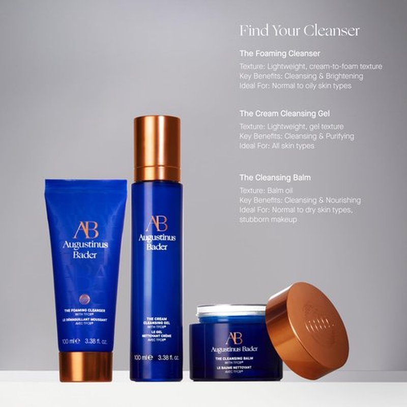 Augustinus Bader The Foaming Cleanser – Luxury Gentle Hydrating Face Cleanser – Removes Impurities & Excess Oil While Supporting Skin Barrier – Soothing & Non-Drying Formula – 150 ml / 5 fl oz