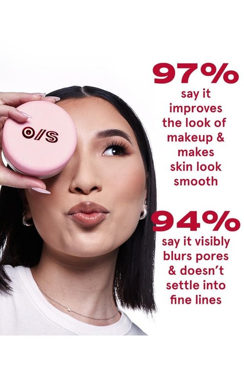 One Size Ultimate Blurring Setting Powder Full Size - Ultra Pink - for Fair to Medium Skin Tones