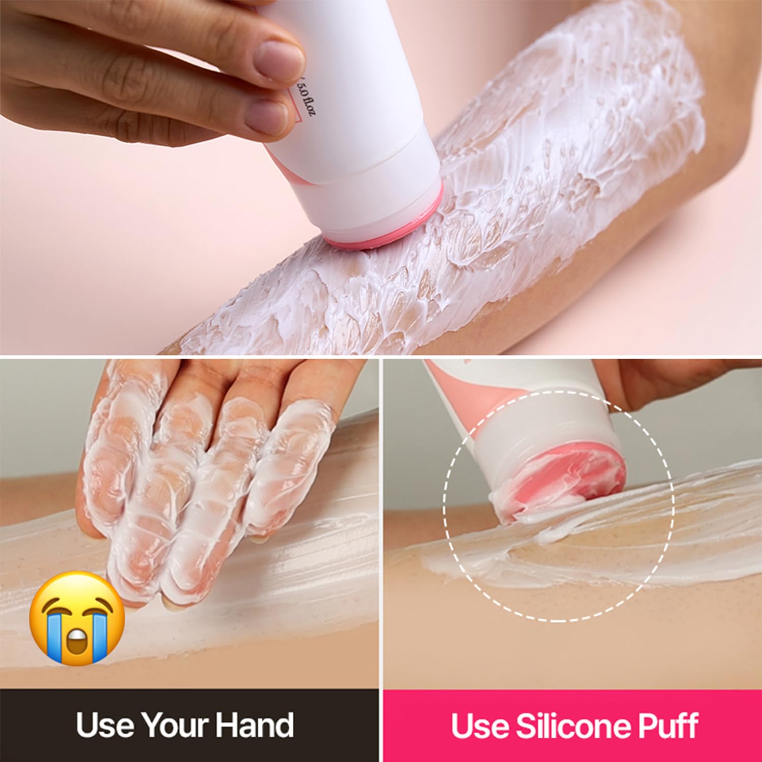 Touch-Up Painless Hair Removal Gel for Bikini Area - All Skin Types Treatment for Women & Men, 150ml