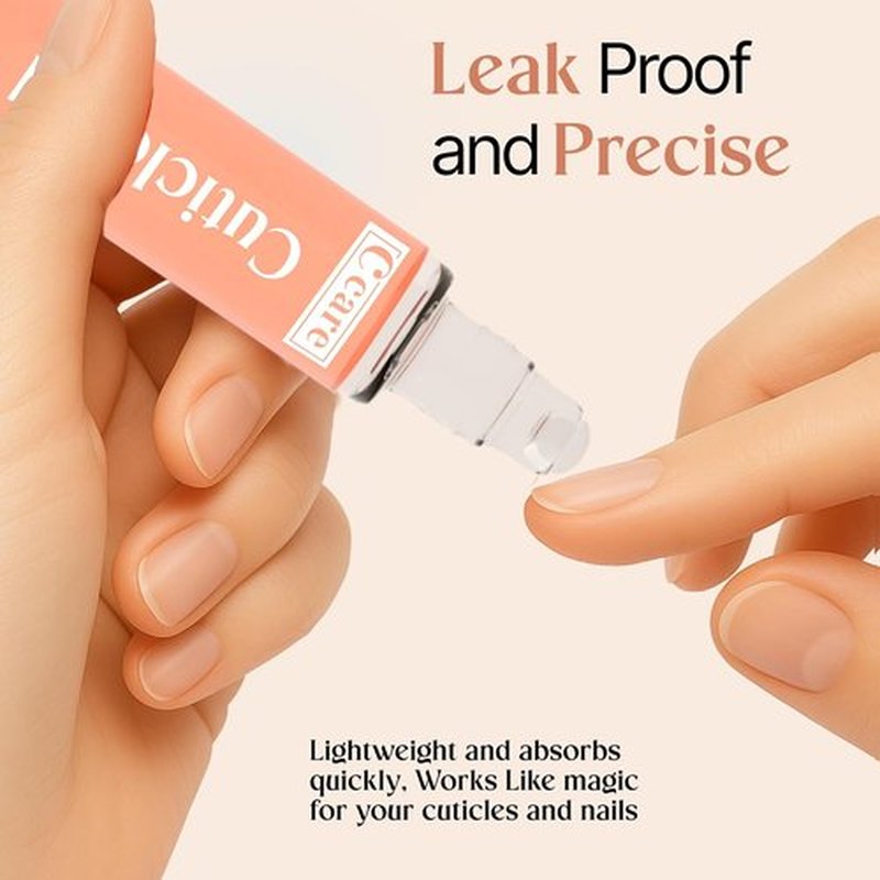 C CARE Vanilla & Sugar Cuticle Oil - Natural Hydrating Nail Treatment for Damaged Skin & Thin Nails | 10ml
