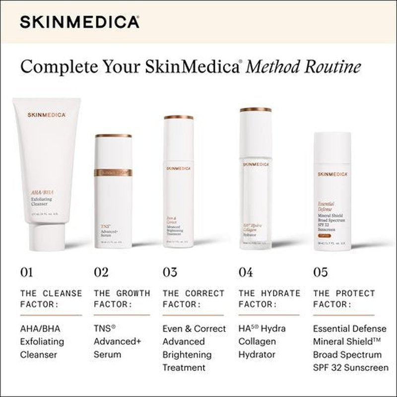 SkinMedica Essential Defense Mineral Shield SPF 32 Tinted Sunscreen for Face. This Lightweight, Facial Sunscreen is Ideal for Oily and/or Combination Skin, NEW PACKAGING, 1.7 Oz