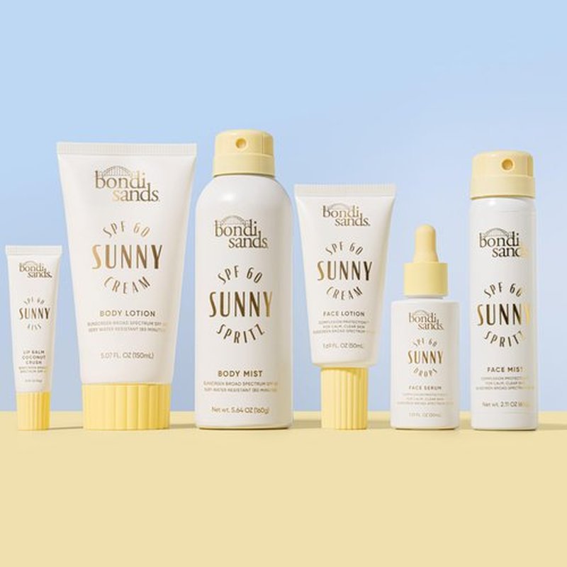 Bondi Sands Sunny Drops SPF 60 Face Serum, Hydrating + Nourishing Broad Spectrum Sunscreen, Lightweight, Silky-Smooth Finish, Oil-Free, 1.01 Fl Oz