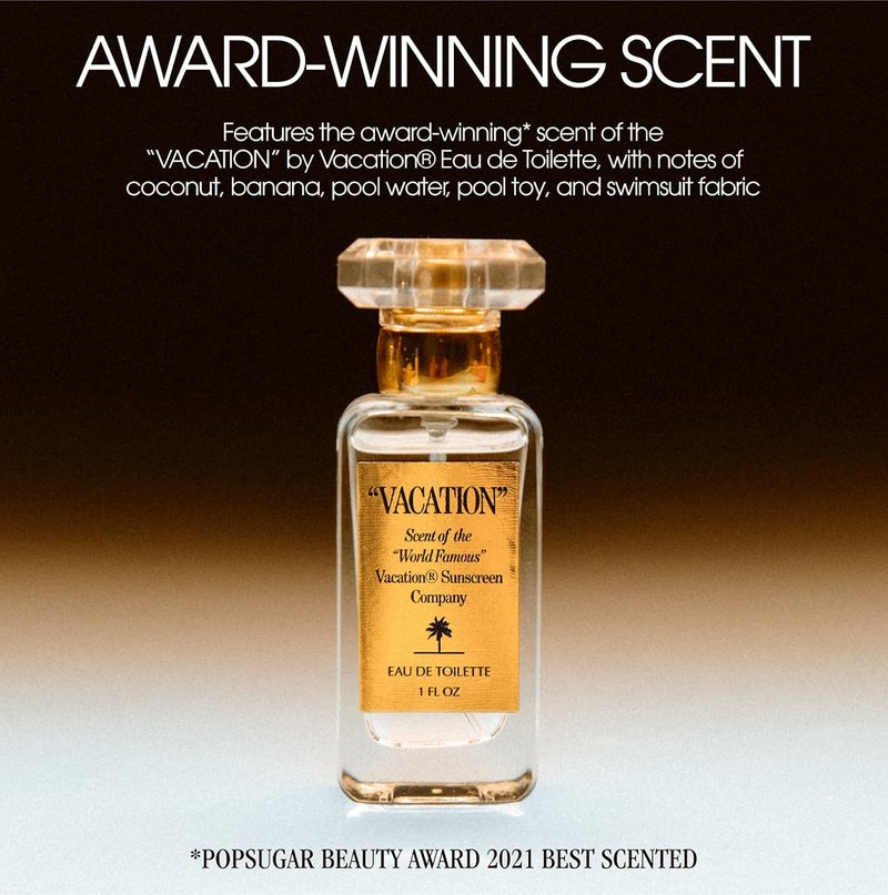 Vacation Shimmer Oil SPF 30 - Water-Resistant Body Sunscreen for All Skin Tones | Vegan Travel Size 2.9 Fl. Oz.