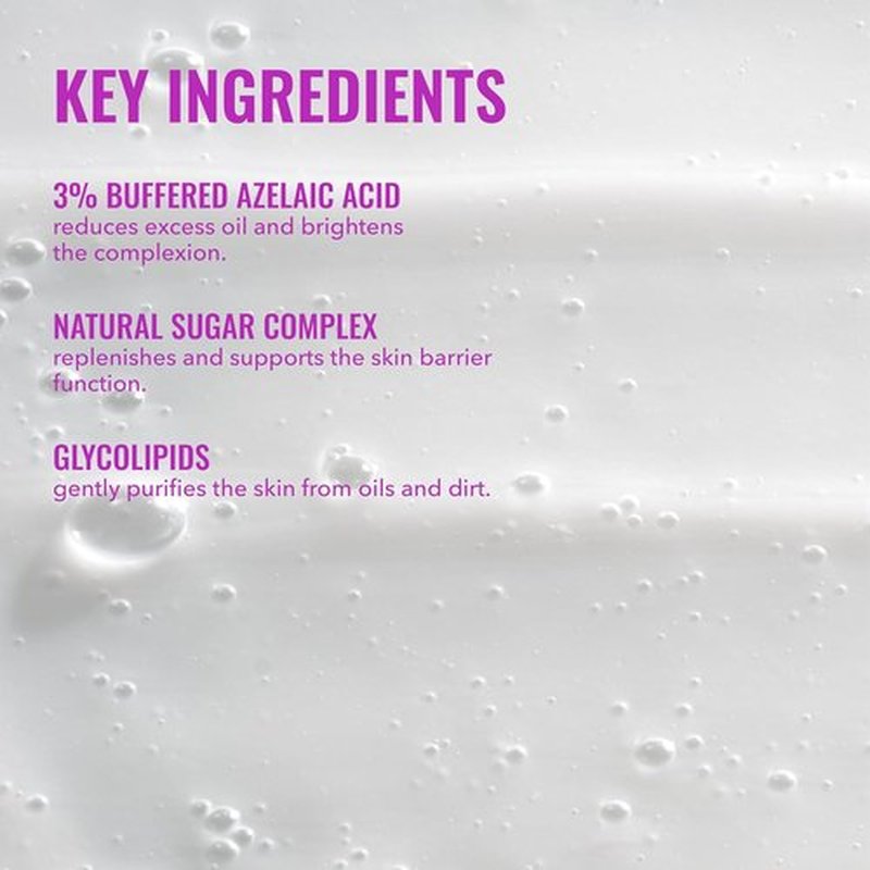 Good Molecules Soothing Azelaic Acid Cleanser - Gentle Non-Foaming Face Wash for Oily & Sensitive Skin - 120 ml