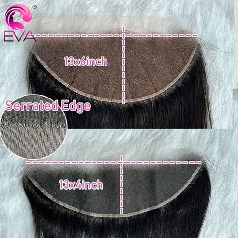 SKINLIKE Real HD Lace Frontal Human Hair Pre Plucked Natural Hairline Invisible Closure Ultra Thin Swiss HD Lace Bleach Knots Closure Human Hair with Baby Hair (13x6 HD Straight, 14 inch)