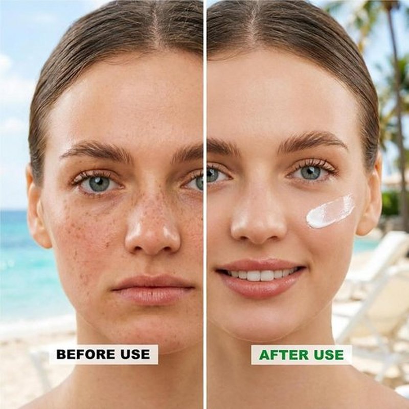 Centella Korean Sunscreen SPF 50+ - Lightweight Mineral Formula, No White Cast for Sensitive Skin | 1.7 oz