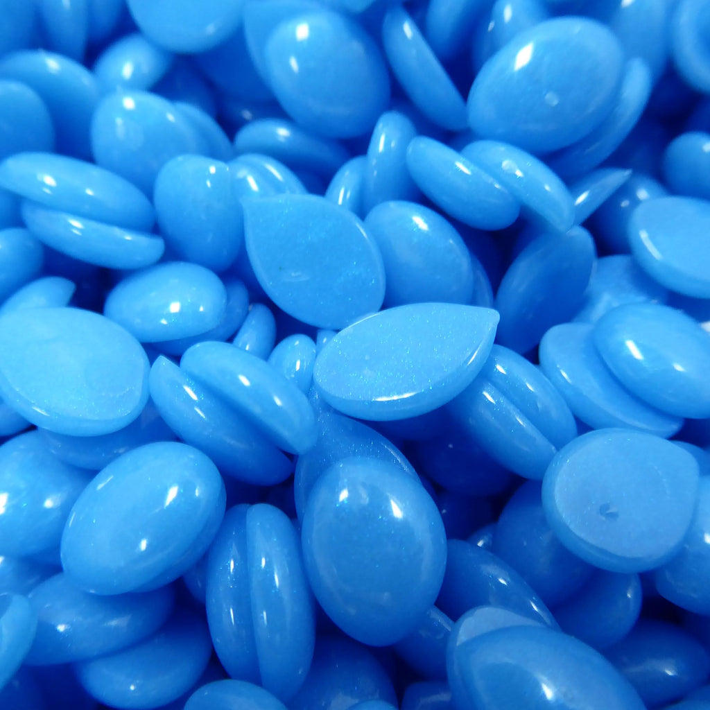 Waxness Neon Series Blue Hard Wax Beads Bulk 22 lb (10 kg) – Rosin-Free Stripless Hard Wax with Creamy Gel Texture and High Visibility, Salon Use – Made in Italy
