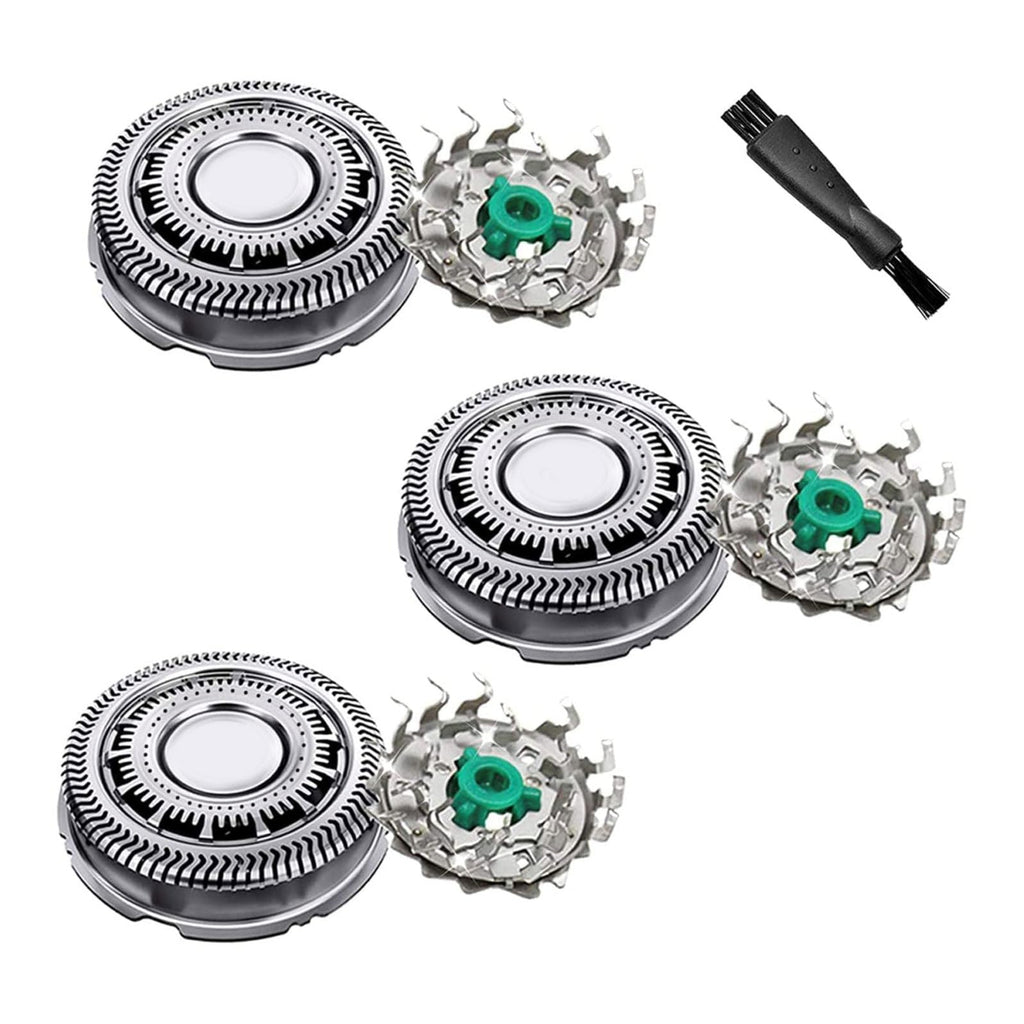 Gleway SH60/72 Replacement Heads Compatible with Philips Electric Shaver Series 6000, SH60 Replacement Blades Razor Heads for Shaver S6810/82, S6850/85, S6880/81, Upgraded Shaving Blade 6-Pack