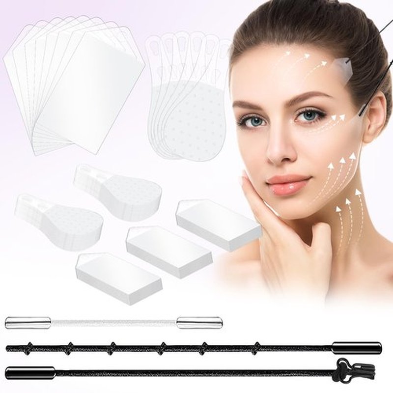 MUOCOBU Neck Lift Tape Face Lift Tape 200PCSfgsefsefsefntdrgdrjn51