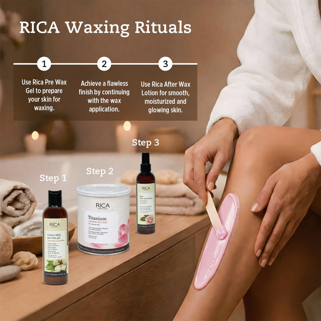 Rica After Wax Lotion - Rose - 250ml
