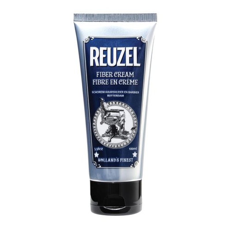 Reuzel Fiber Cream - Low Shine Finish for Textured Styles | 3.38 oz