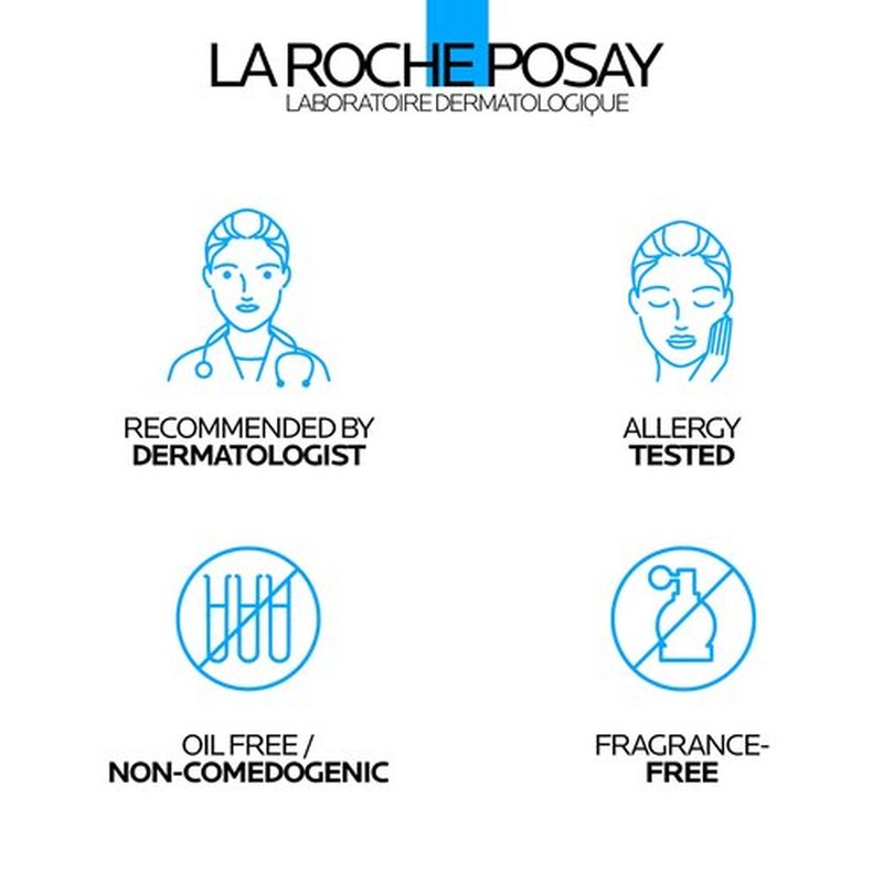 La Roche-Posay Toleriane Double Repair Matte Moisturizer SPF 30, Lightweight Daily Face Moisturizer for Oily Skin & Combination Skin, With Niacinamide & Vitamin B3, Oil Free, Fragrance Free